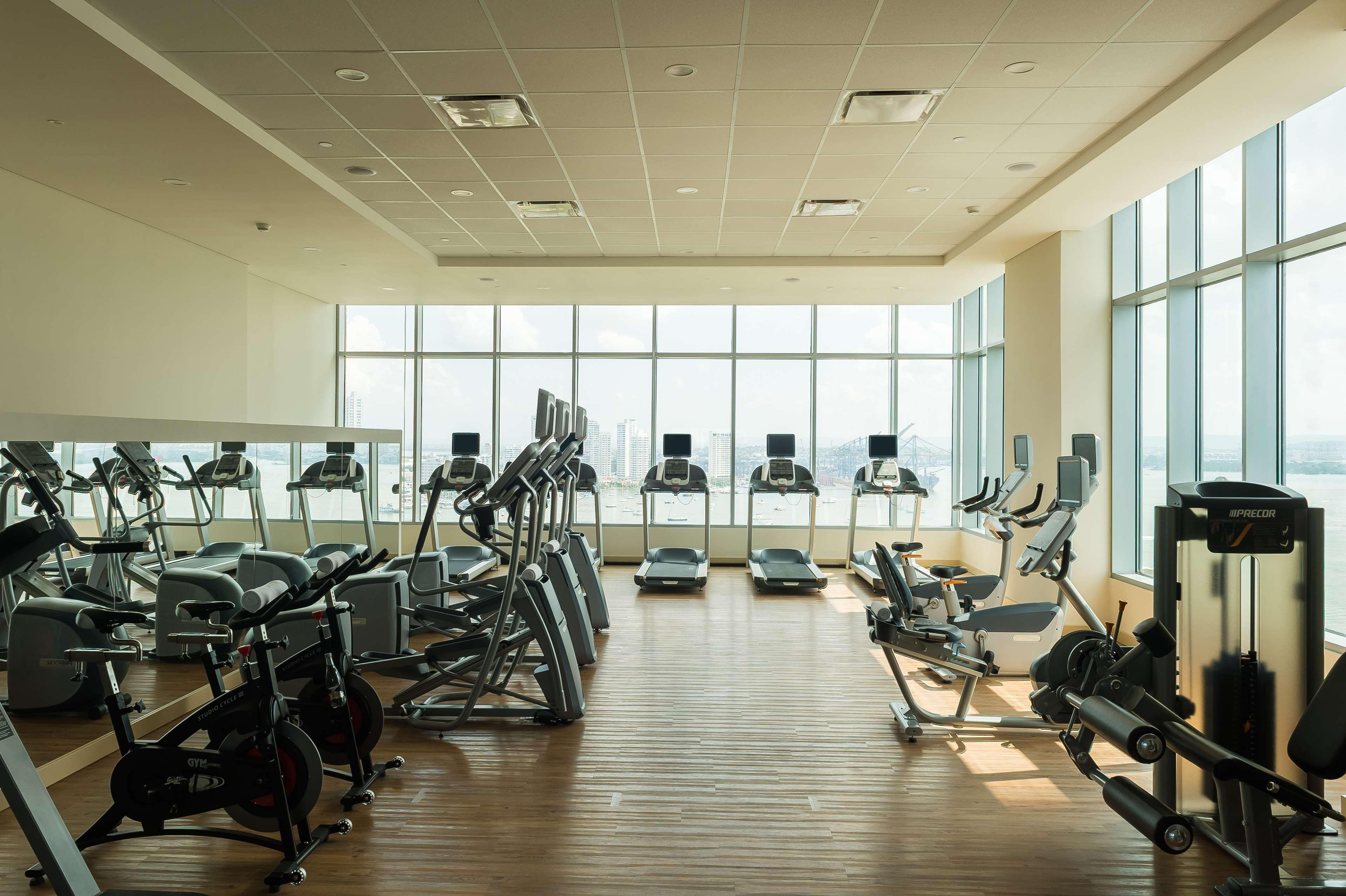 Hyatt Regency Cartagena Hotel Екстериор снимка The gym at the 30th floor